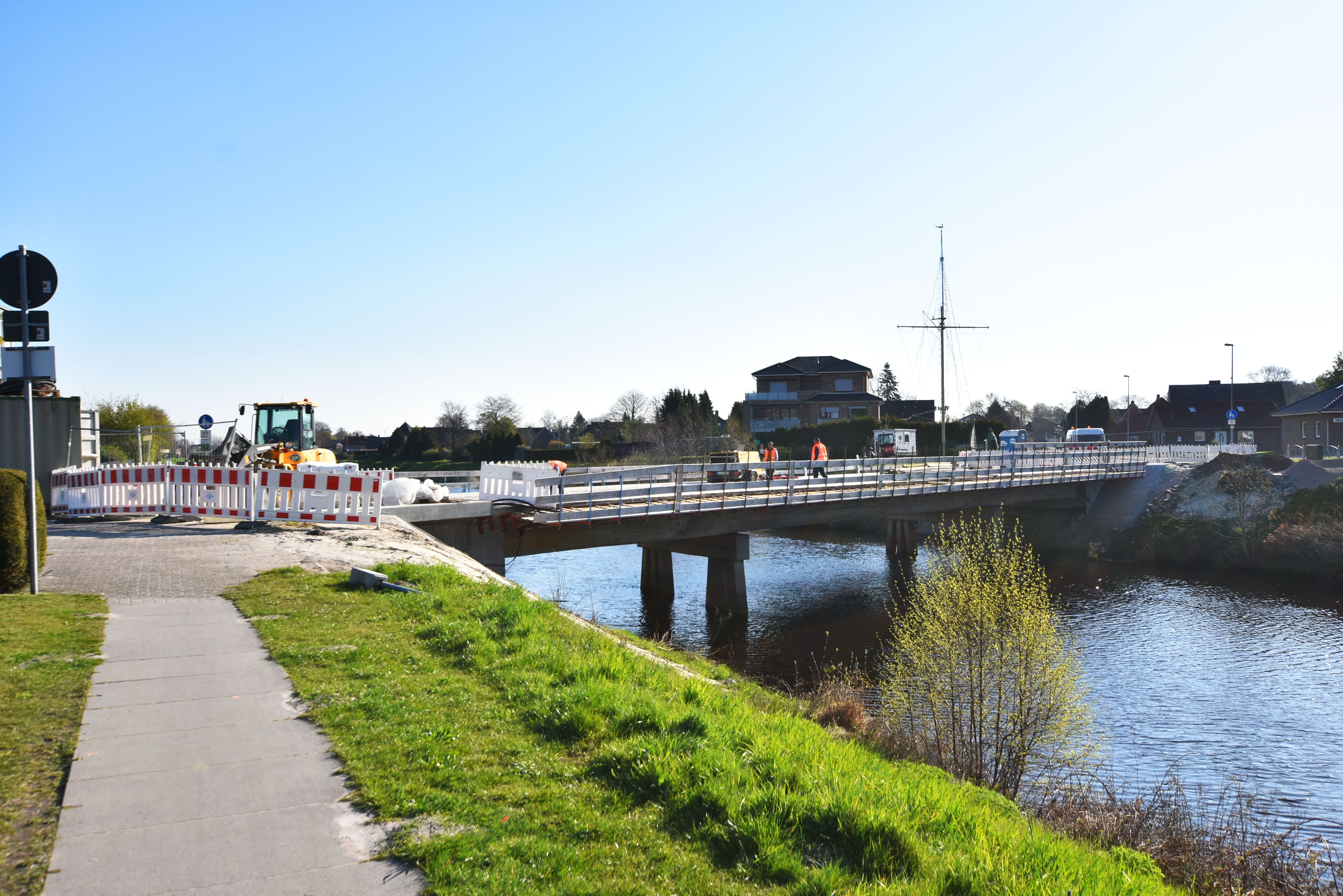 Seit Anfang Juli 2022 ist die Brcke an der Mhlenstrae gesperrt